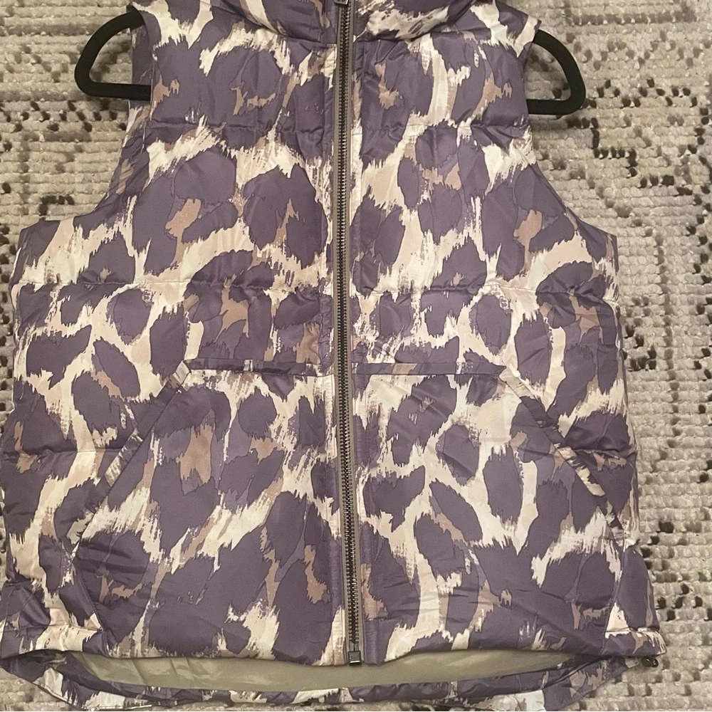 COACH  Size S/P Amimal Print Puffer Vest